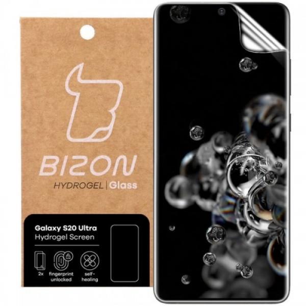 Folia hydrożelowa na ekran Bizon Glass Hydrogel, Galaxy S20 Ultra, 2 sztuki