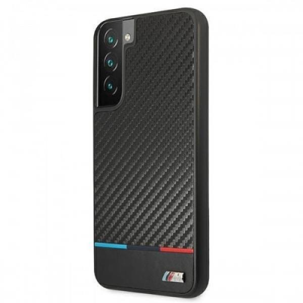 Etui BMW Hard Case M Collection Triangles do Galaxy S22 Plus, czarne