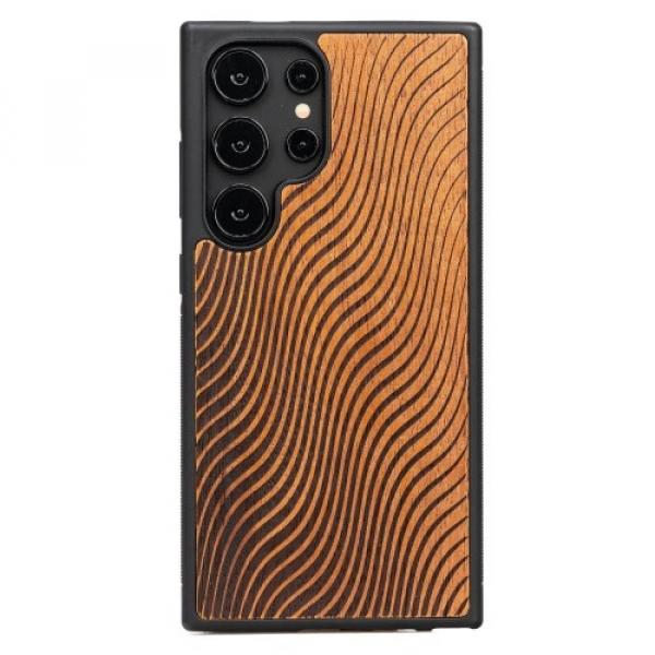 Drewniane etui do Galaxy S24 Ultra, Bewood Fale Merbau