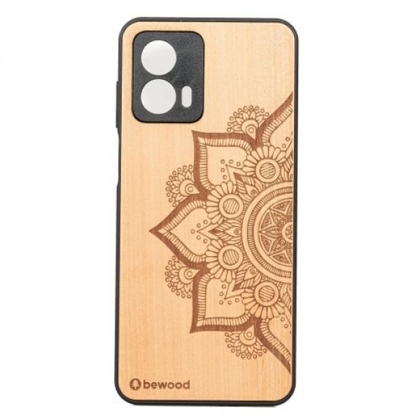 Drewniane etui Bewood Motorola G53 5G, Mandala Jabłoń