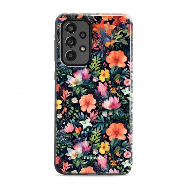 Etui ochronne do Galaxy A33 5G, Mobiwear Elite Pro, kolorowo-kwieciste