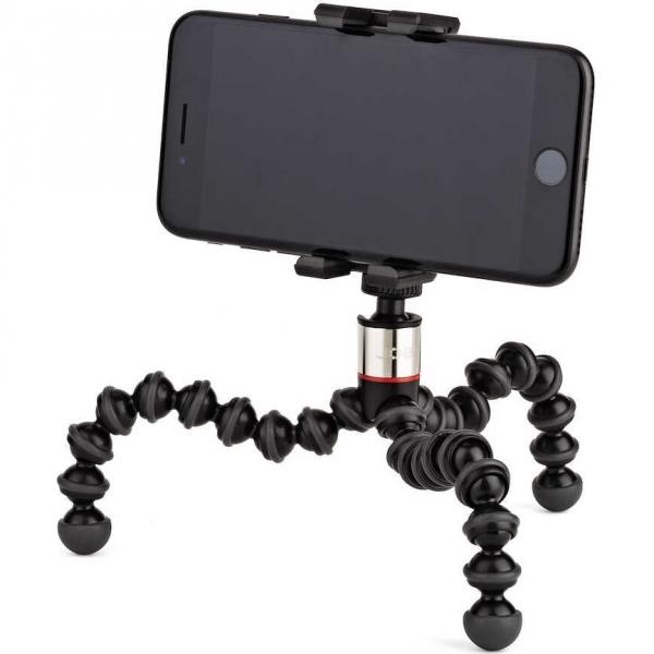 Statyw elastyczny Joby GorillaPod 325 z głowicą kulową oraz klamrą do smartfona GripTight ONE, czarny