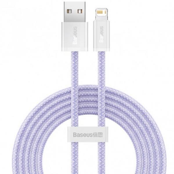 Kabel Dynamic Series Baseus USB-A do Lightning 2.4A 2m, fioletowy