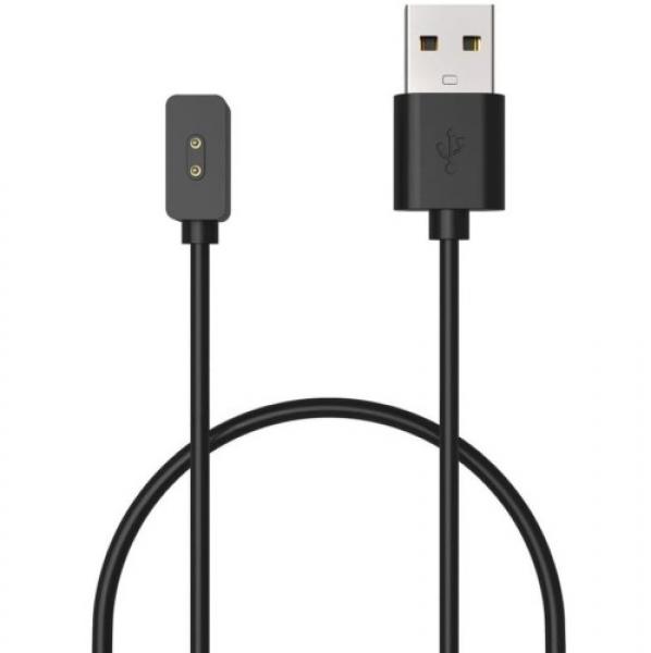 Kabel ładujący Fixed Charging Cable USB-A do Xiaomi Mi Band/Smart Band 8/9/Pro/Active, 1 m, 2,5 W, czarny