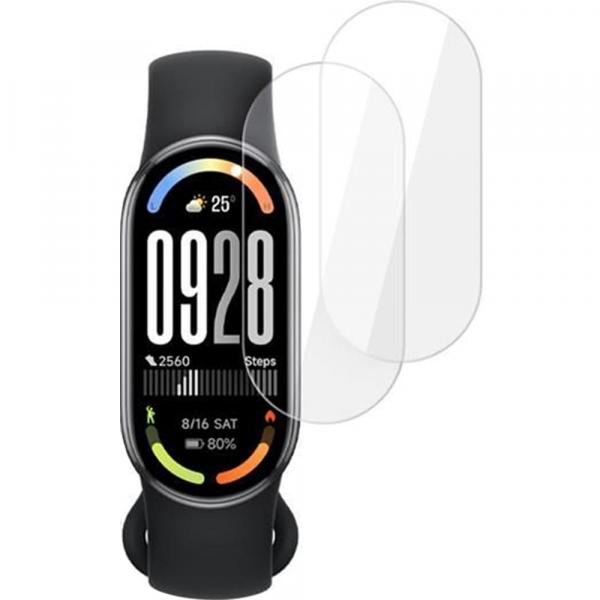Folia hydrożelowa Tech-Protect Hydro Flex+ do Xiaomi Smart Band 10 / 9 / 9 NFC / 8, 2 sztuki, przezroczysta