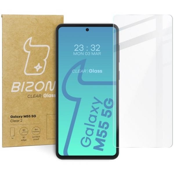 Szkło hartowane Bizon Glass Clear 2 do Galaxy M55 5G