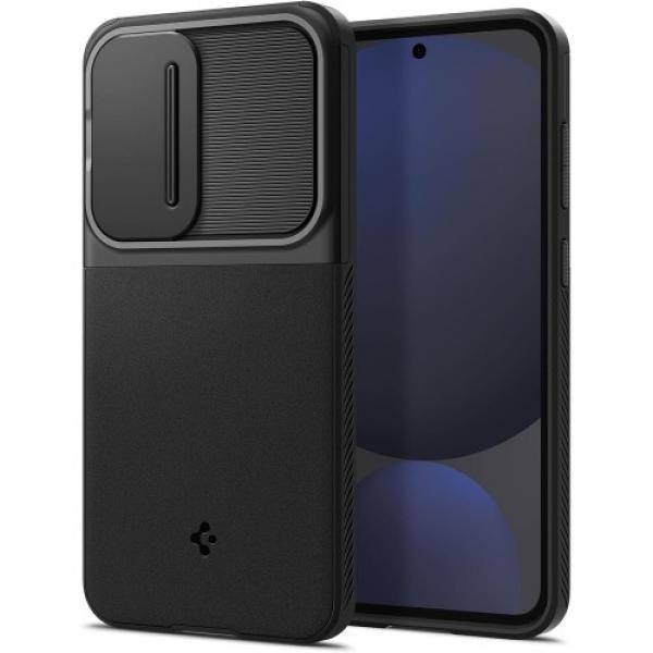 Etui Spigen Optik Armor do Galaxy S24 FE, czarne