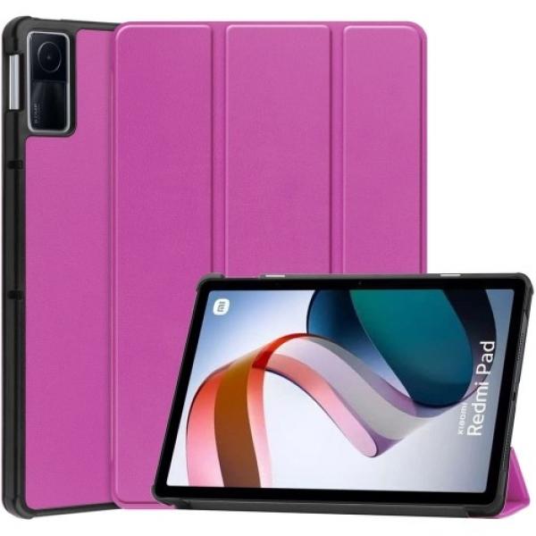 Etui Bizon Case Tab Croc do Xiaomi Redmi Pad 10.6 2022, fuksja