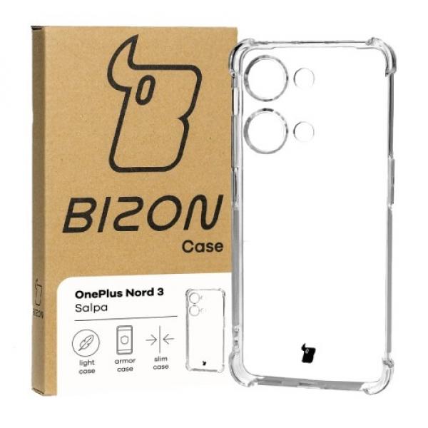 Elastyczne etui Bizon Case Salpa do OnePlus Nord 3, przezroczyste