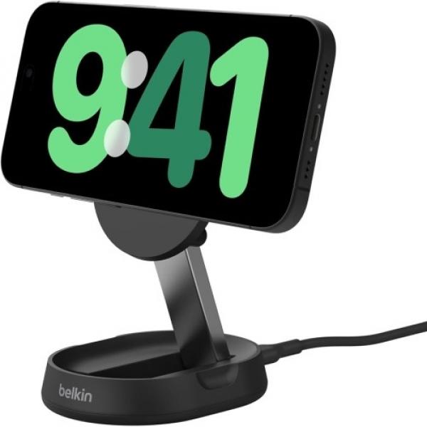 Ładowarka indukcyjna Belkin Boost Pro Convertible Qi2 15W WIA008 dla iPhone z MagSafe (noPSU), czarna