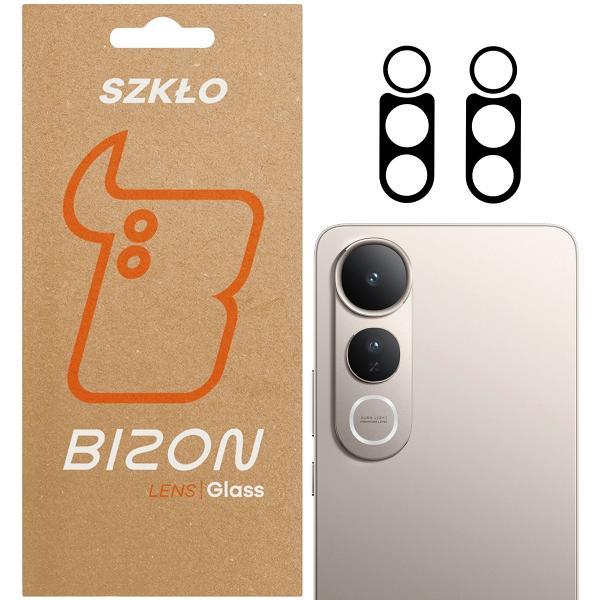 Szkło na aparat Bizon Glass Lens do Vivo V50 Lite 4G / 5G, 2 sztuki
