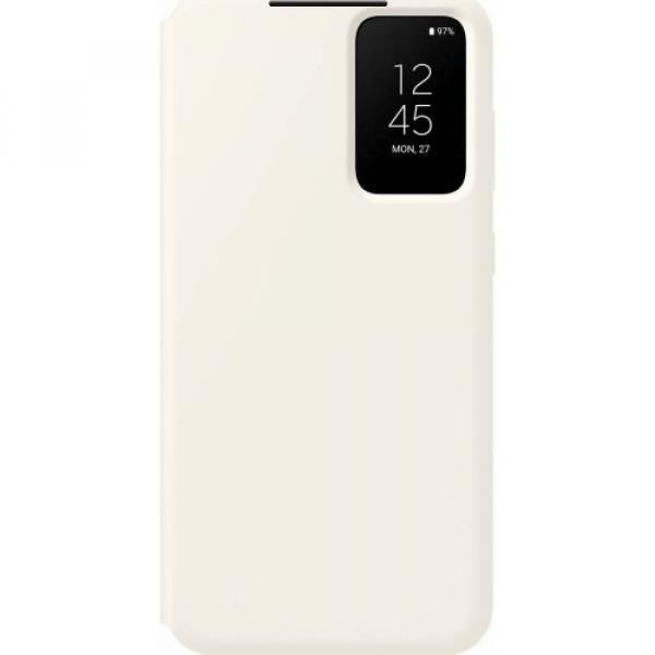 OUTLET: Etui Samsung Smart View Wallet Case do Galaxy S23 Plus, kremowe