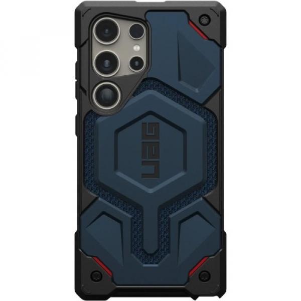 Etui pancerne Urban Armor Gear Monarch Kevlar do Galaxy S24 Ultra, granatowe z kevlarem