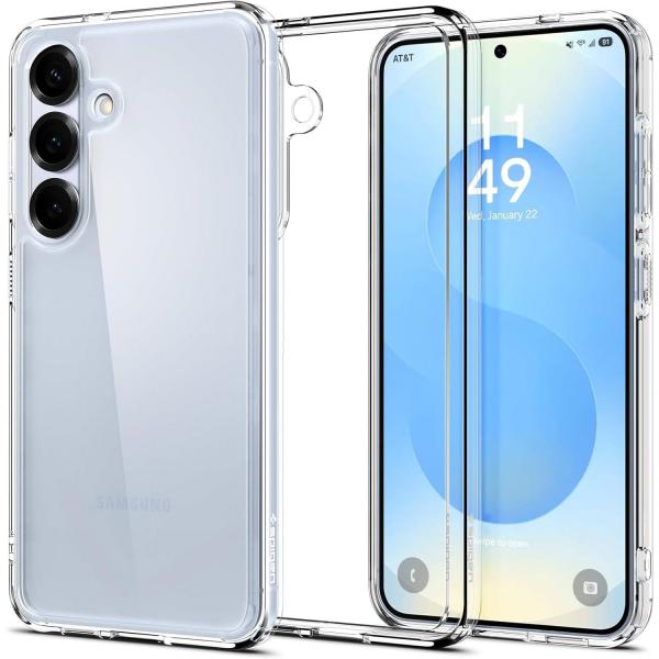 Etui Spigen Ultra Hybrid do Galaxy S25, przezroczyste