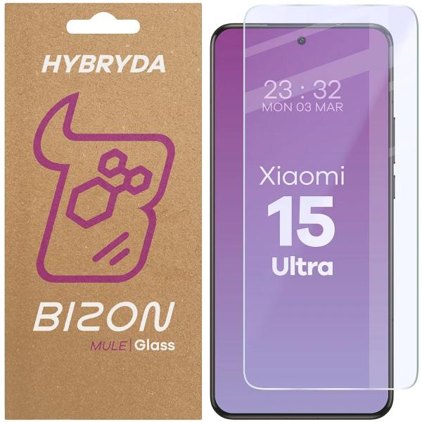 Elastyczne szkło hybrydowe Bizon Glass Mule do Xiaomi 15 Ultra