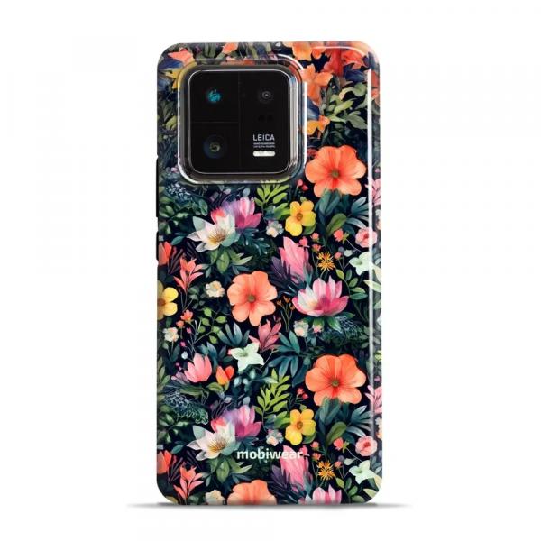 Etui ochronne do Xiaomi 13 Pro, Mobiwear Elite Pro, kolorowo-kwieciste
