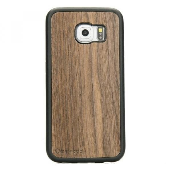 Drewniane etui Bewood do Galaxy S6 Edge ORZECH AMERYKAŃSKI