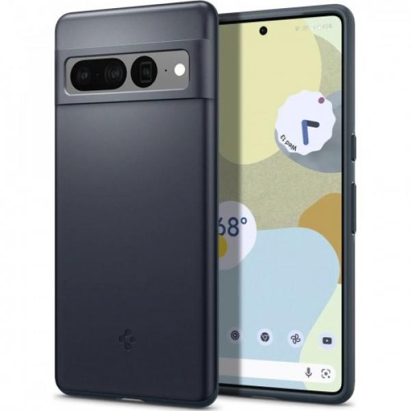 Etui Spigen Thin Fit do Pixel 7 Pro, granatowe