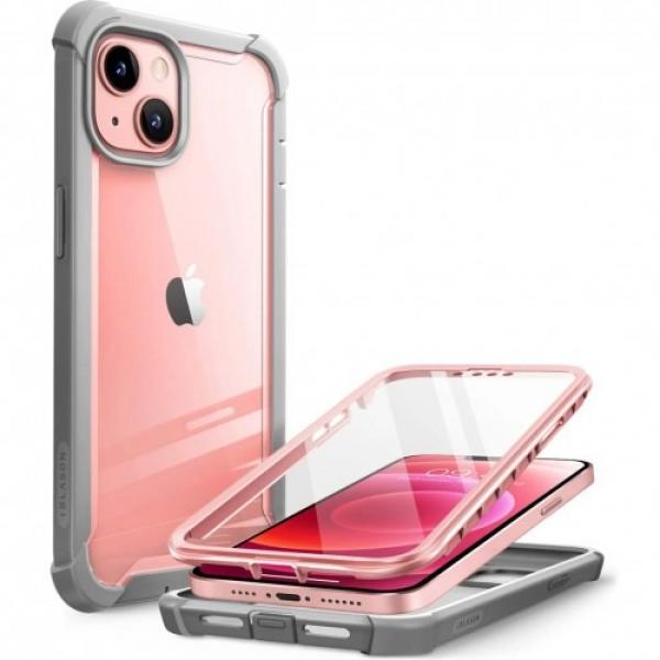 Etui pancerne Supcase i-Blason Ares SP iPhone 13, różowo-szare