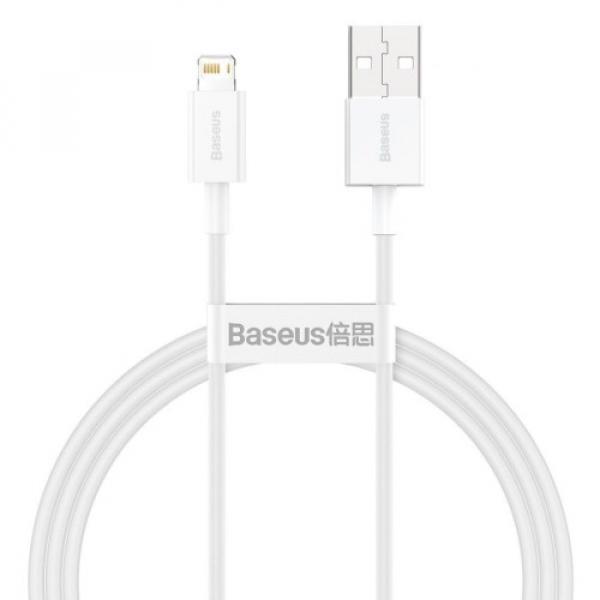 OUTLET: Kabel Baseus Superior USB-A do Lightning 2.4A 2m, biały