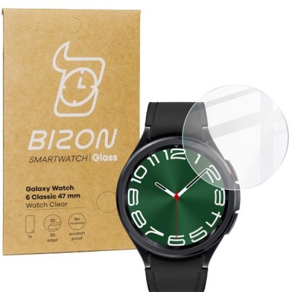 Szkło hartowane Bizon Glass Clear do Galaxy Watch 6 Classic 47 mm