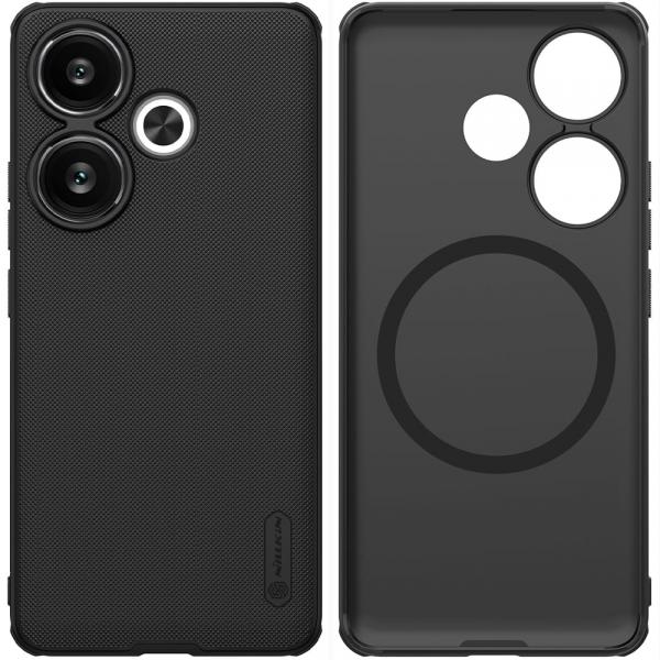 OUTLET: Etui Nillkin Super Frosted Shield Pro Magnetic do Xiaomi POCO F6 / Redmi Turbo 3, czarne