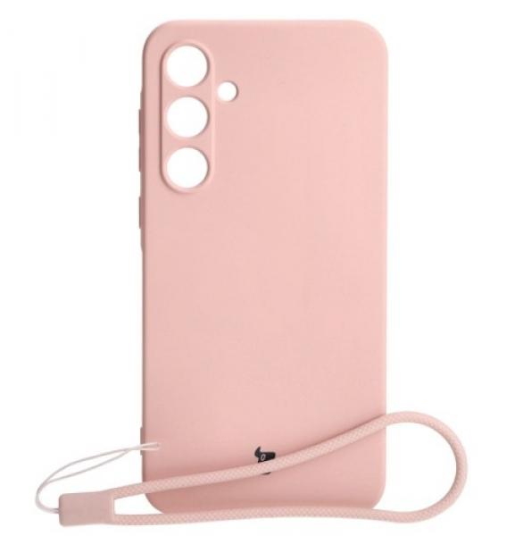 Etui Bizon Case Silicone do Galaxy A35 5G, jasnoróżowe