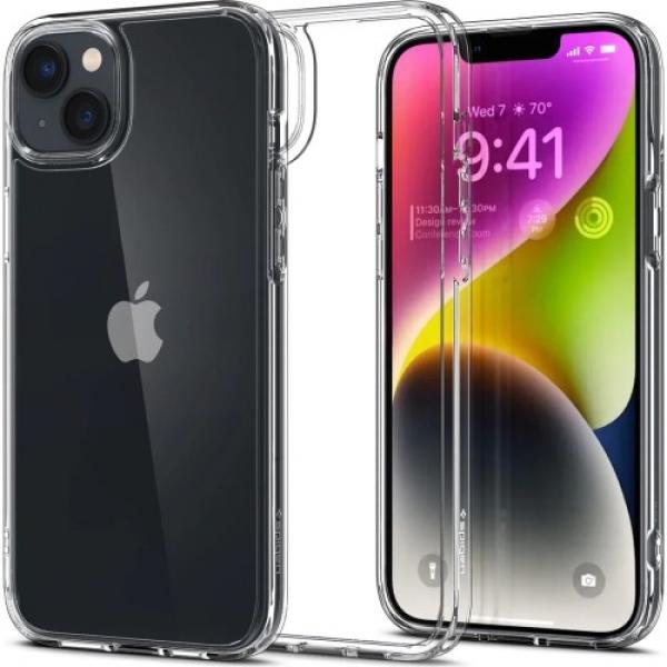 Etui Spigen Ultra Hybrid do iPhone 14, przezroczyste