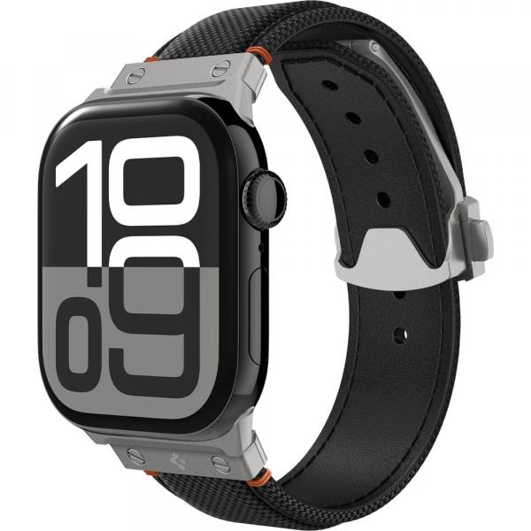Pasek Spigen Classic Fit Band do Apple Watch 49/46/45/44 mm, czarny