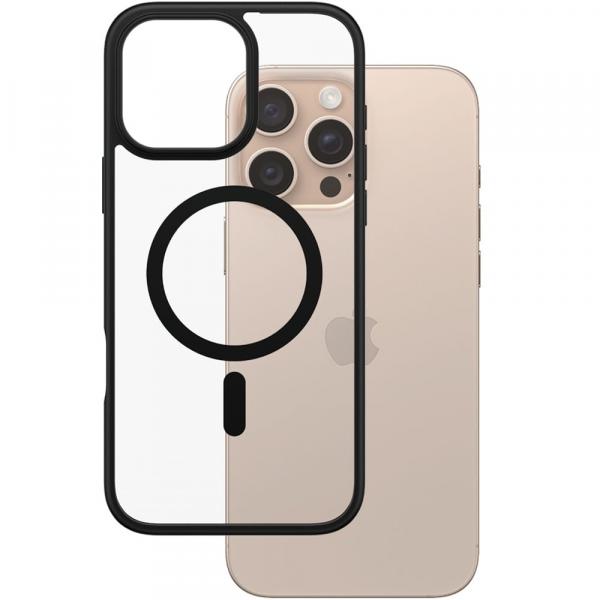 OUTLET: Etui pancerne PanzerGlass HardCase MagSafe do iPhone 16 Pro Max, przezroczysto-czarne