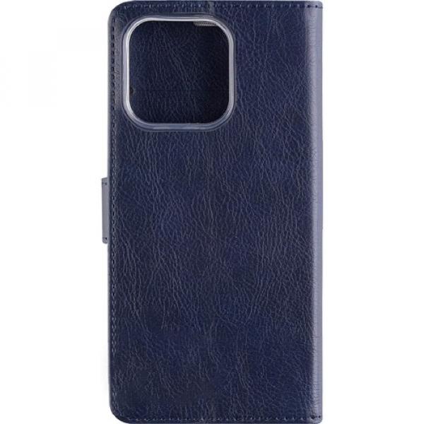 Etui Fixed Opus do iPhone 16 Pro Max, granatowe