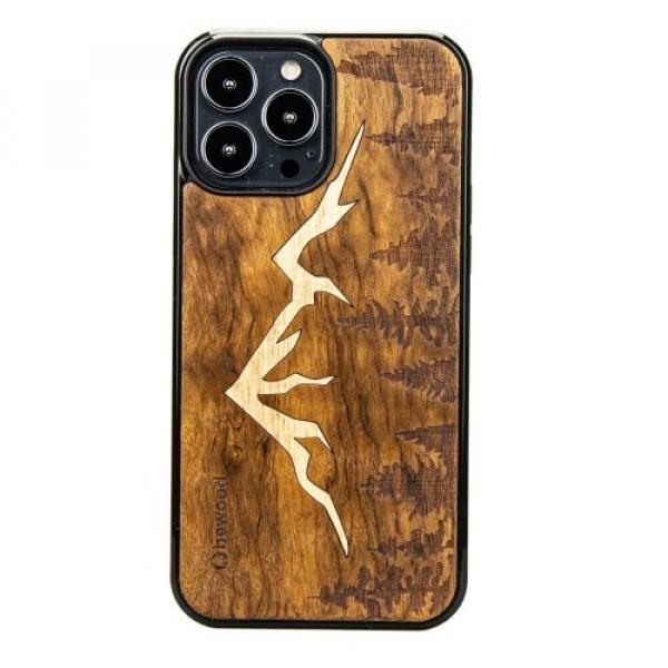 Drewniane etui do iPhone 13 Pro Max, Bewood Góry Imbuia