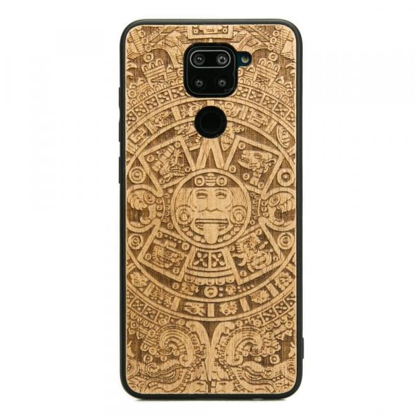 Drewniane etui do Xiaomi Redmi Note 9, Bewood Kalendarz Aztecki Aniegre