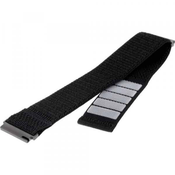 OUTLET: Nylonowy pasek Fixed Nylon Sporty Strap 20 mm do smartwatcha, czarny