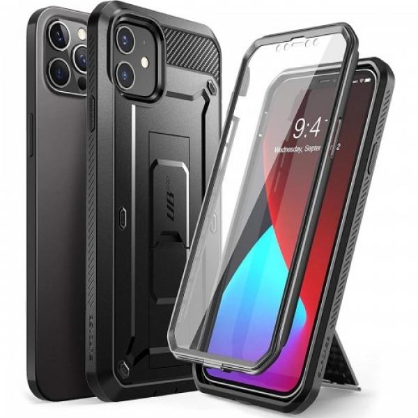 Etui Supcase UB Pro SP iPhone 12 / 12 Pro, czarne