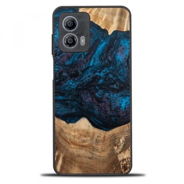 Drewniane etui do Motorola Moto G53 5G, Bewood Unique Planets Neptun