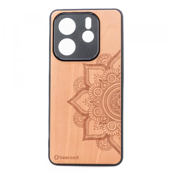 Drewniane etui do Xiaomi Redmi Note 14 5G, Bewood Mandala Jabłoń