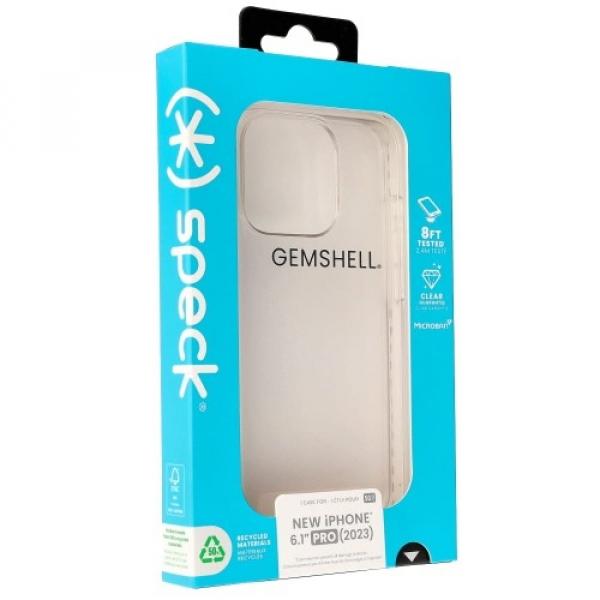 Etui Speck GemShell do iPhone 15 Pro, przezroczyste