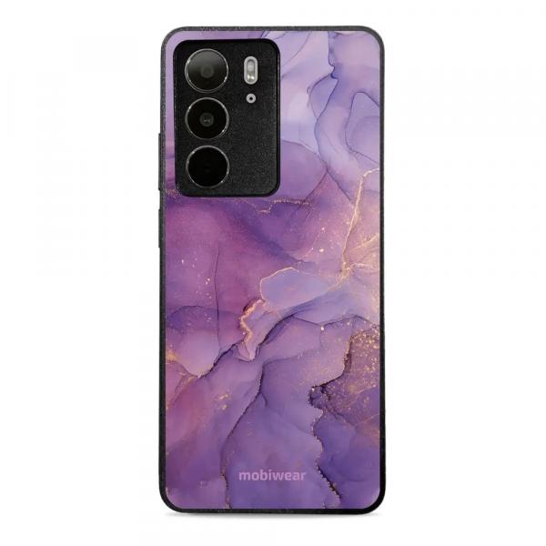 Etui ochronne do Realme C75 4G, Mobiwear Glossy Case, fioletowe