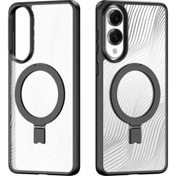 Etui Dux Ducis Aimo Mag Magnetic Stand do Galaxy S25 Edge, czarne
