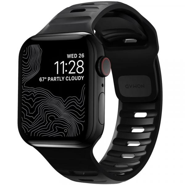 OUTLET: Pasek Nomad Sport Strap Apple Watch 49/46/45/44 mm, czarny
