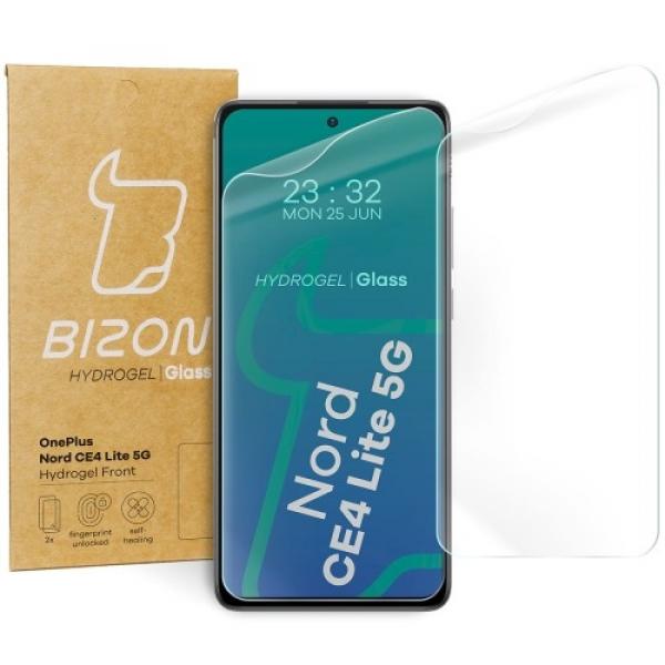 Folia hydrożelowa na ekran Bizon Glass Hydrogel Front do OnePlus Nord CE4 Lite 5G, 2 sztuki