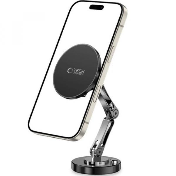 Uchwyt samochodowy Tech-Protect N57 Magnetic MagSafe Dashboard Car Mount na deskę rozdzielczą, czarny