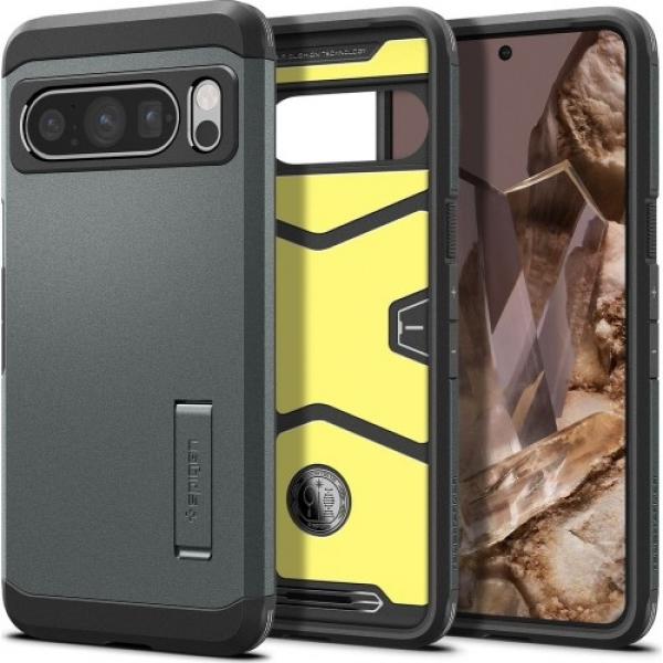 Etui Spigen Tough Armor do Google Pixel 8 Pro, zielone