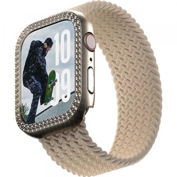 Etui SAFE by PanzerGlass Bling do Apple Watch 10 42 mm, złote