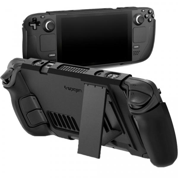 OUTLET: Etui Spigen Thin Fit Pro do Steam Deck / Steam Deck OLED, czarne
