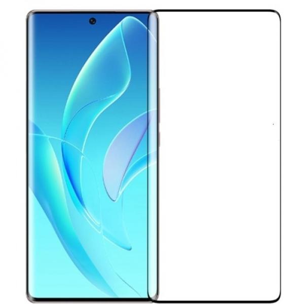 Szkło hartowane Mocolo TG + 3D Full Glue do Honor 90, czarna ramka
