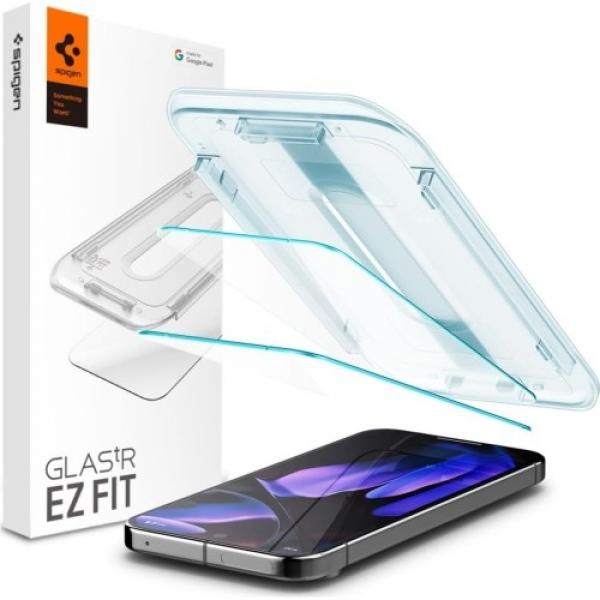 Szkło do etui + Aplikator Spigen Glas.tR EZ Fit 2-Pack do Google Pixel 9 Pro XL