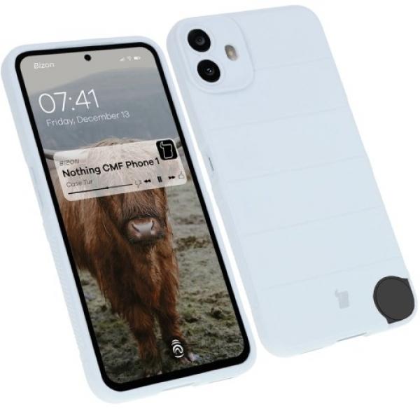 Pancerne etui Bizon Case Tur do Nothing CMF Phone 1, jasnoniebieskie