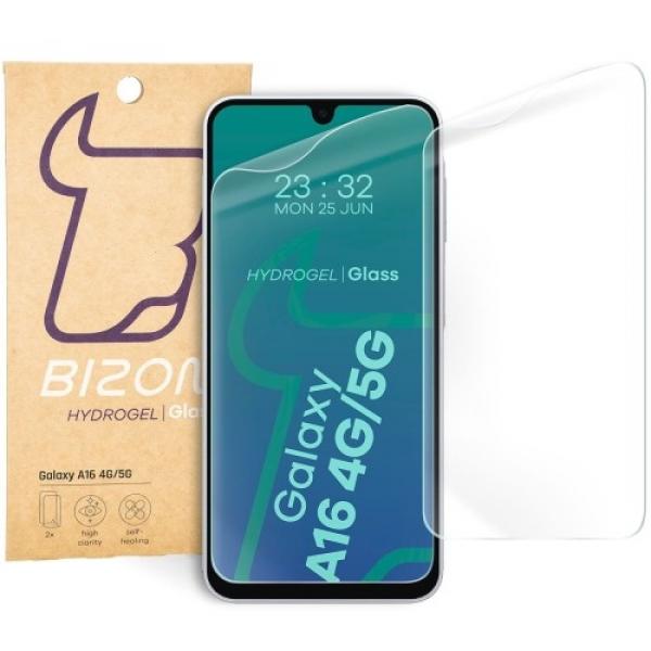 Folia hydrożelowa na ekran Bizon Glass Hydrogel Front do Galaxy A16 4G/5G , 2 sztuki